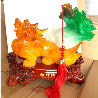 TƯỢNG PHONG THỦY TỲ HƯU KÉO BẮP CẢI