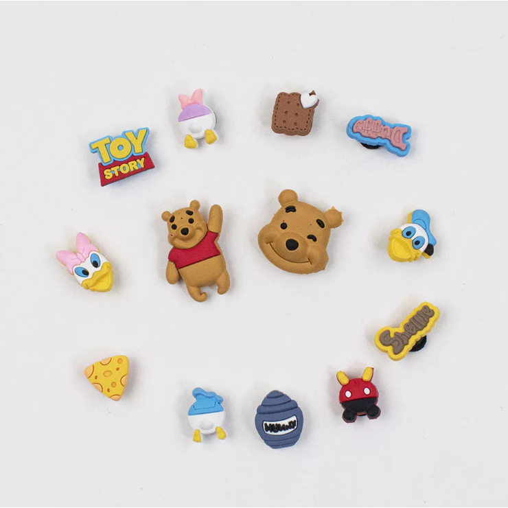 DIY có thể tháo rời dép lê accessories decorate nhiều hình tùy chọn dễ thương khóa giày