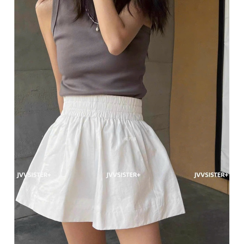 Quần đùi, quần short thiết kế lưng cao ống rộng lưng thun co giãn thoải mái chất liệu kaki lên form chuẩn