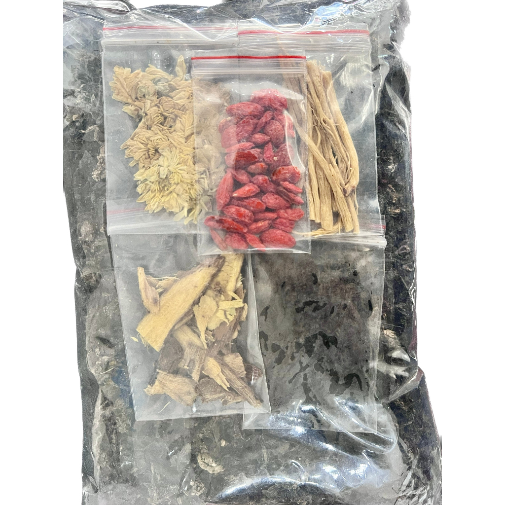 Nguyên liệu nấu sâm Tân Ngọc Phượng Tan Ngoc phuong