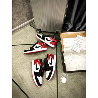 Giày thể thao cổ thấp | Jordan1 Black Toe Cao cấp nhất