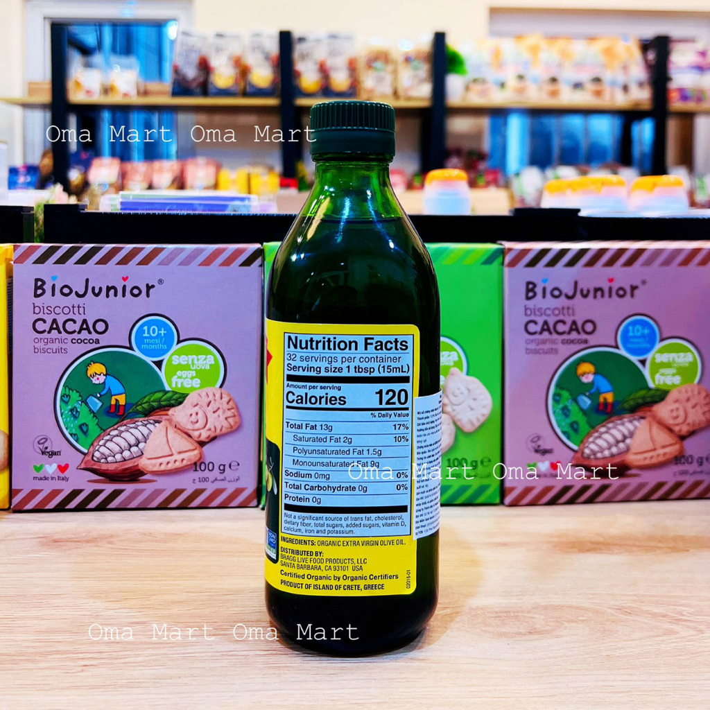 Dầu oliu   Hữu Cơ Bragg