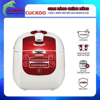 Nồi cơm áp suất điện tử cuckoo crp-g1015m 1.8 lít màu đỏ - hàng chính hãng