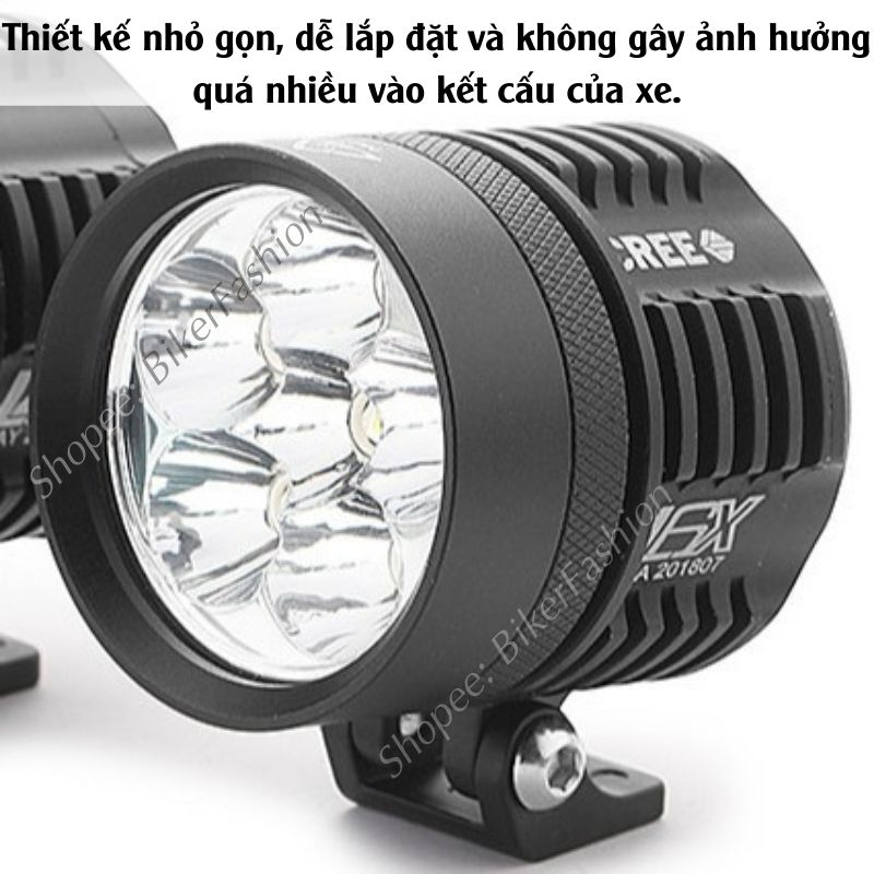 Đèn trợ sáng L6X 40W hàng chính hãng