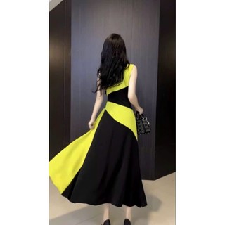 ĐẦM LỤA PHỐI MÀU CAO CẤP