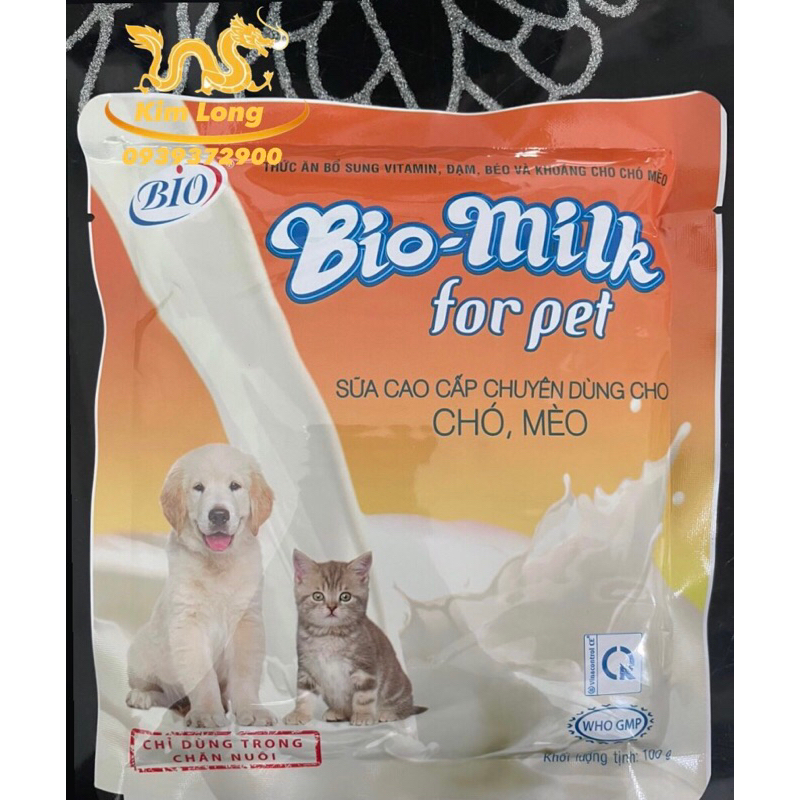 Bio - Milk Sữa Chó Mèo gói 100gr