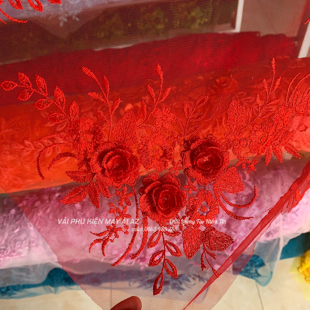 Ren Hoa Đắp Áo 3D R3