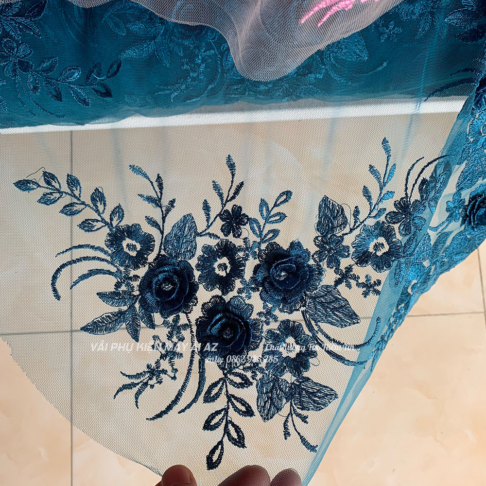 Ren Hoa Đắp Áo 3D R3