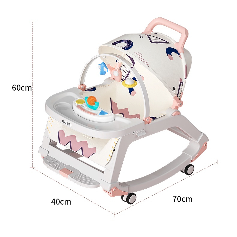 NÔI BẬP BÊNH,GHẾ ĂN DẶM KIÊM NÔI, BẬP BÊNH 5 IN 1 cho bé cao cấp