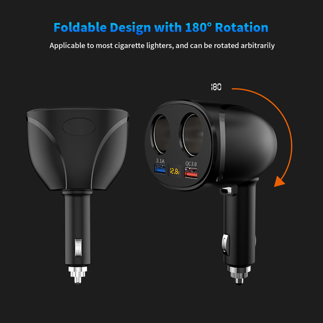 Tẩu Sạc Ô Tô - Tẩu Sạc Nhanh Ô Tô Hyundai HY-16 Có Đèn Led Báo Hiệu Điện Áp - Bảo Hành 12 Tháng | BigBuy360 - bigbuy360.vn