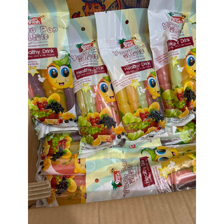 Bòn bon vị trái cây - yogo ice with milk & juice