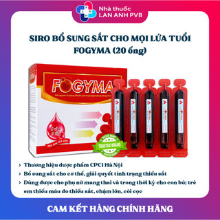 FOGYMA (20 ống) - Sắt cho mẹ, khỏe cho con.