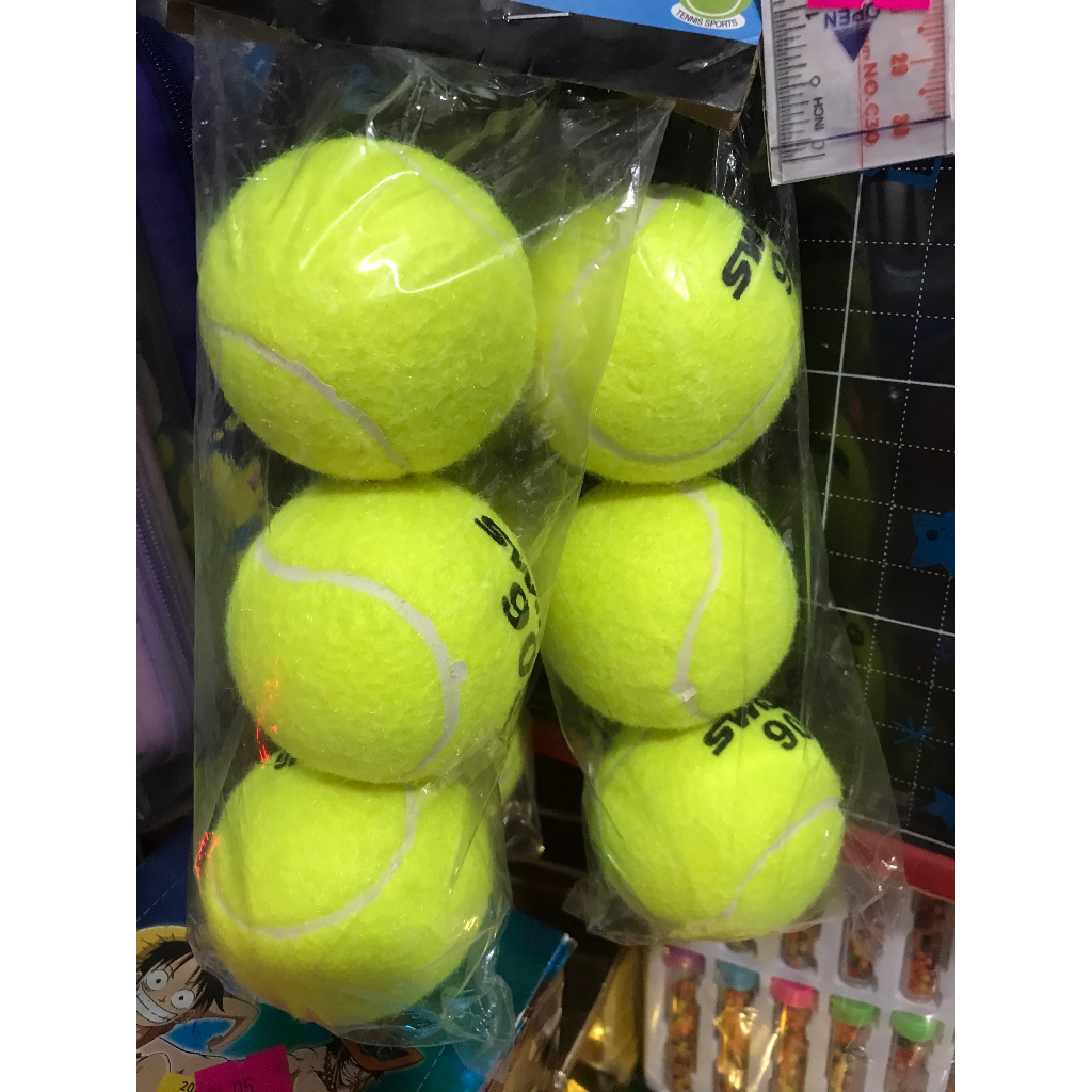Banh Lông, Banh Tennis, Banh Cao Su Hàng Mới Cao Cấp Rẻ Bền Đẹp (1 Trái)