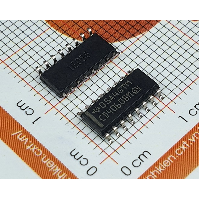 CD4060BM IC Binary Counter 12MHz 16-SOIC