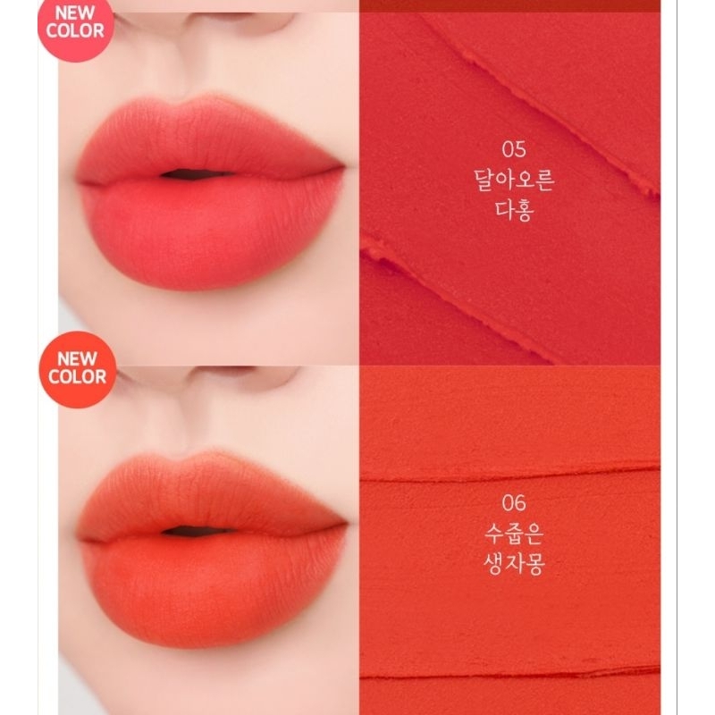 Son Coringco Momo Chu Bonny mẫu mới B06 Cam Chính Hãng Hàn Quốc