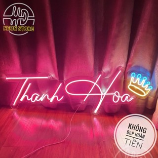 Đèn led chữ,  Led neon theo yêu cầu, Led Neon theo tên, Led Neon theo yêu cầu, Led dán tường