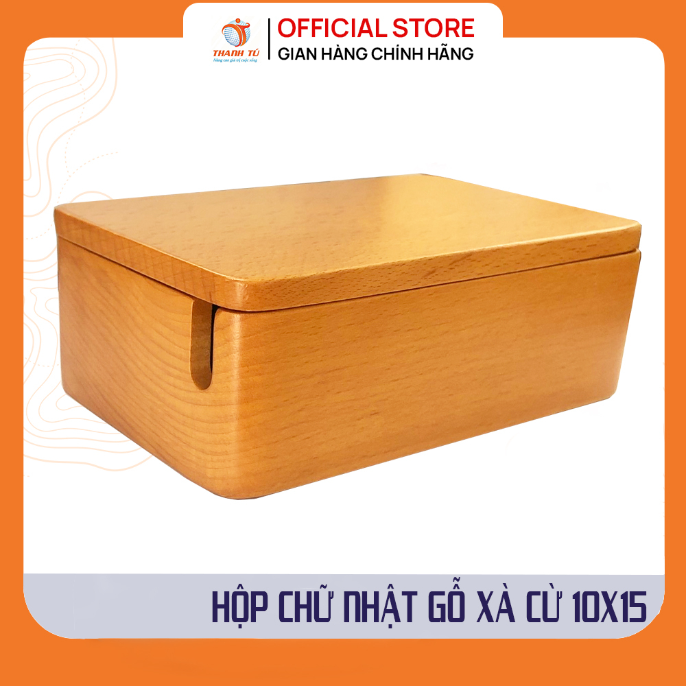 Hộp Gỗ Xà Cừ Thanh Tú 10x15cm Hộp Gỗ Đựng Cơm