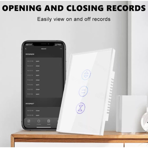 Công tắc cửa cuốn Wifi, phù hợp cho các loại cửa cuốn