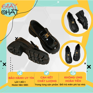 Giày da đế dày mũi tròn phong cách Nhật Bản retro, Giày Oxford đế cao kiểu dáng Lolita thích hợp chụp ảnh đi chơi kỷ yêu