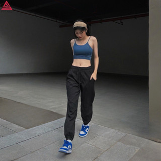 Quần Jogger Nữ Trơn Bo Gấu Chất Da Cá Form Basic Dễ Mặc Và Mix Đồ HiMie
