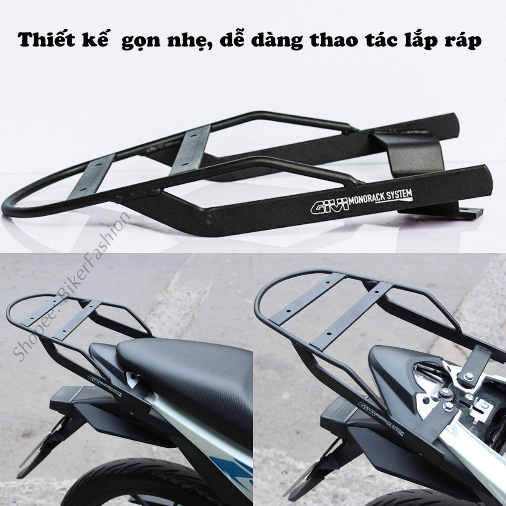 Baga Givi MV cho các dòng xe hàng givi chính hãng bảo hành 2 năm, mới 100%