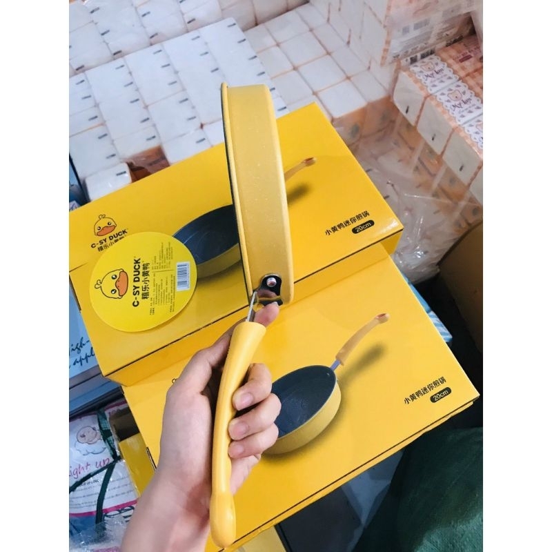 Chảo chiên chống dính hình vịt vàng 20 cm