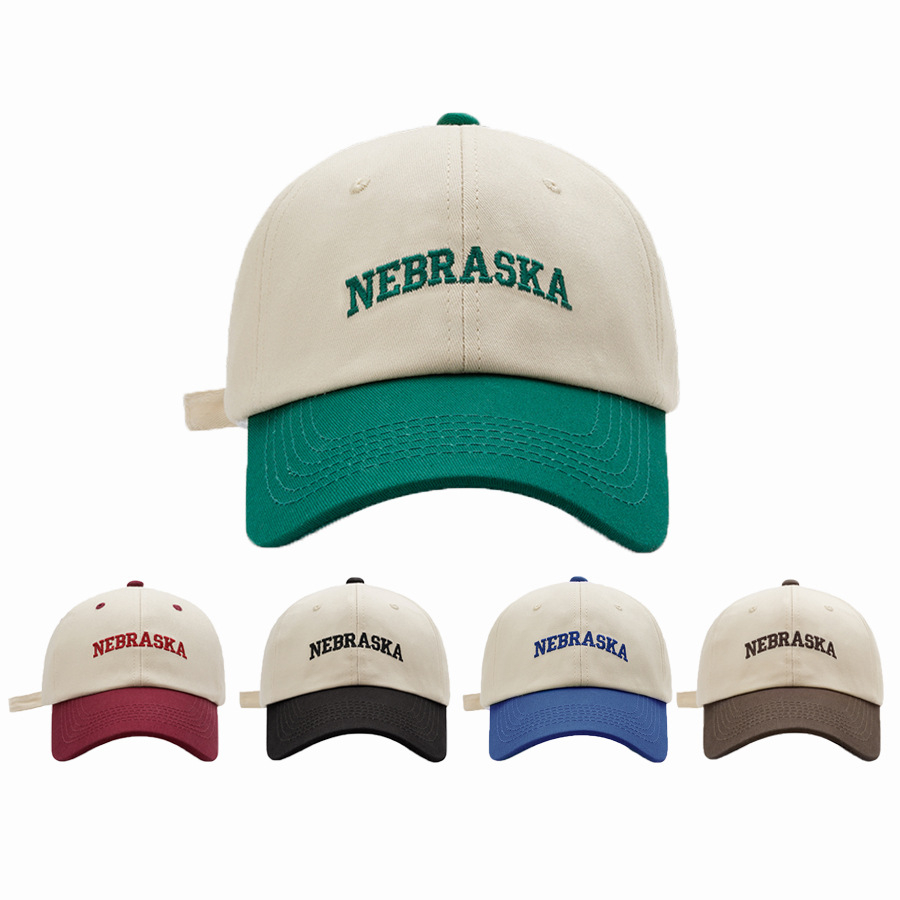 Mũ lưỡi trai NEBRASKA chất liệu vải kaki cao cấp, form cứng, kiểu dáng nón lưỡi trai Hàn Quốc Phúc S