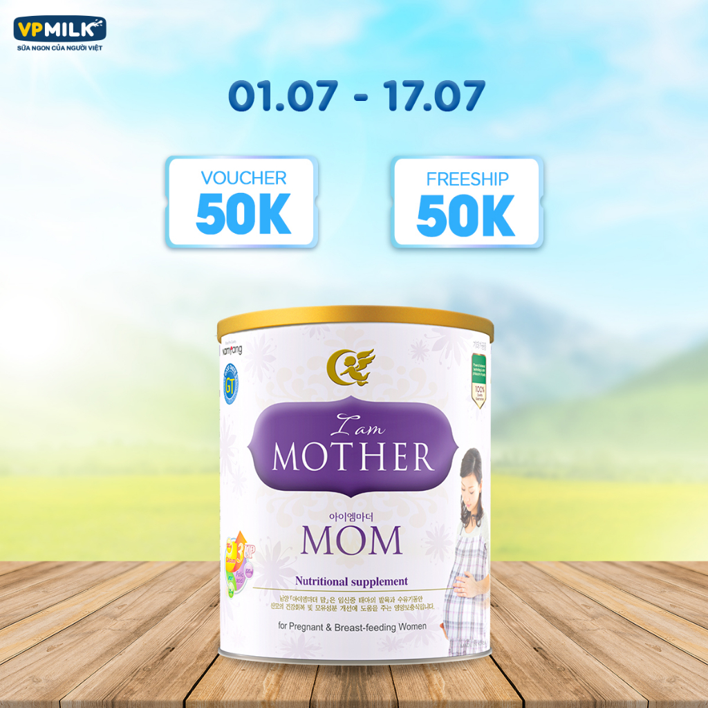 Sữa bột Namyang I Am Mother Mom 400g (mẹ mang thai và cho con bú)