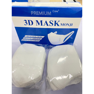 Hộp 50 chiếc khẩu trang 3D mask Monji kháng khuẩn