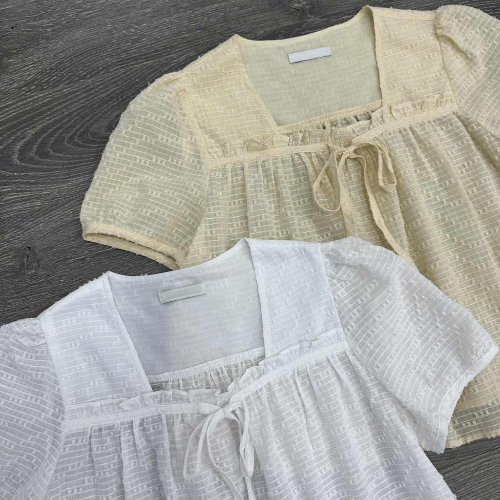 Áo babydoll nữ tay ngắn