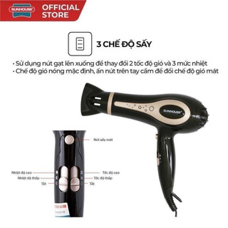 Máy sấy tóc Sunhouse SHD2317 1800w