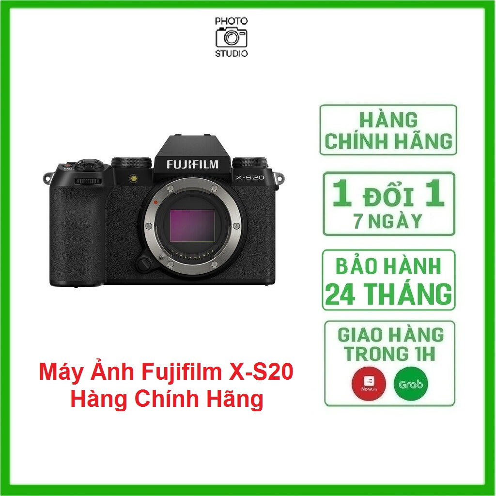 Máy Ảnh Fujifilm X-S20 | Hàng Chính Hãng | Bảo Hành 24 Tháng