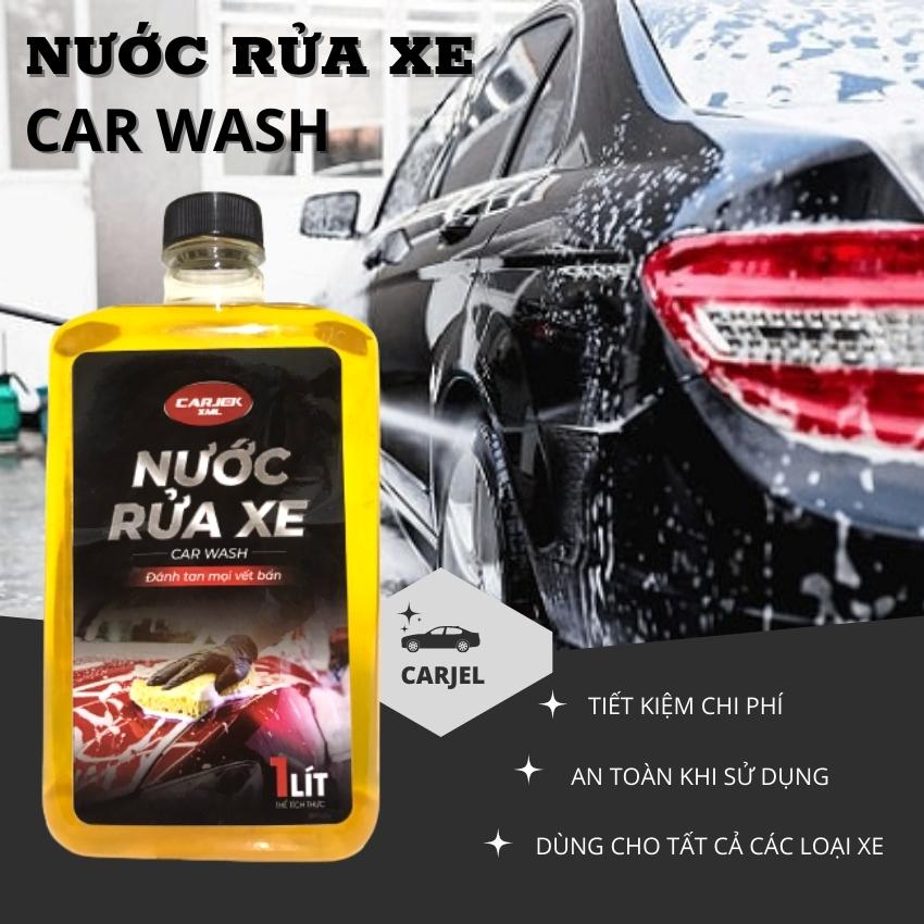 Nước rửa xe không chạm ô tô xe máy tạo bọt tuyết làm bóng và bảo vệ sơn xe, Dung dịch rửa xe không chạm