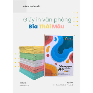 Bìa thái khổ A4 100 tờ/xấp