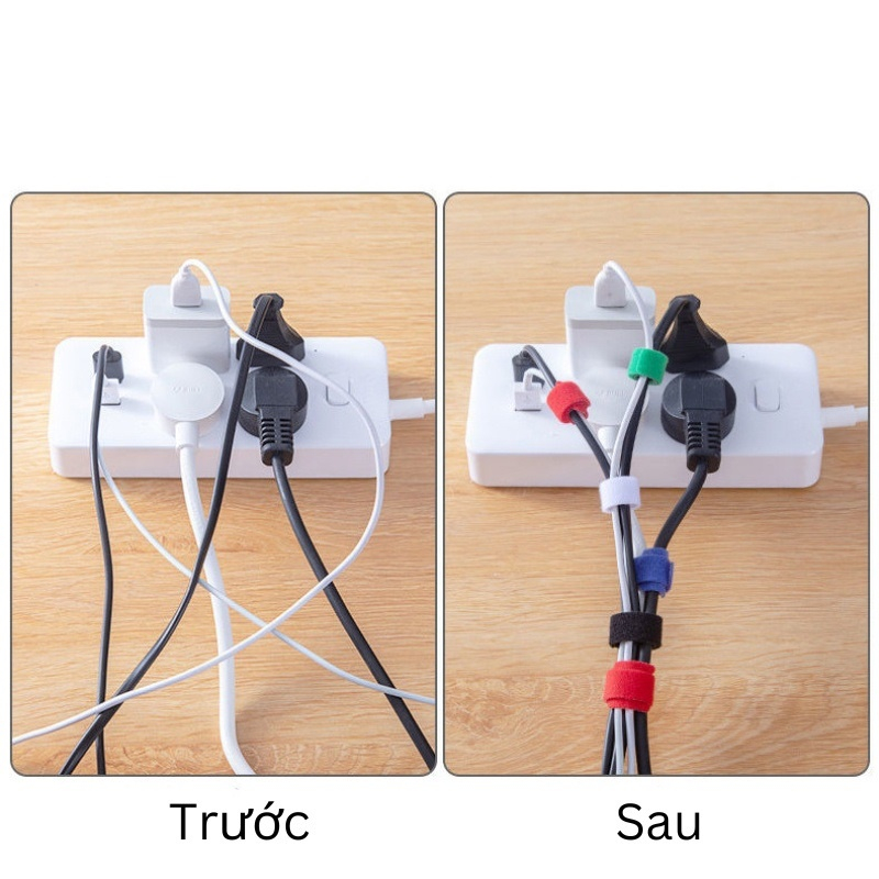 Quà Tặng Remax Dây Quấn Đai Buộc Cố Định Dây Tai Nghe, Dây Sạc Chống Rối - Không Cần Kết Nối Bluetrooth