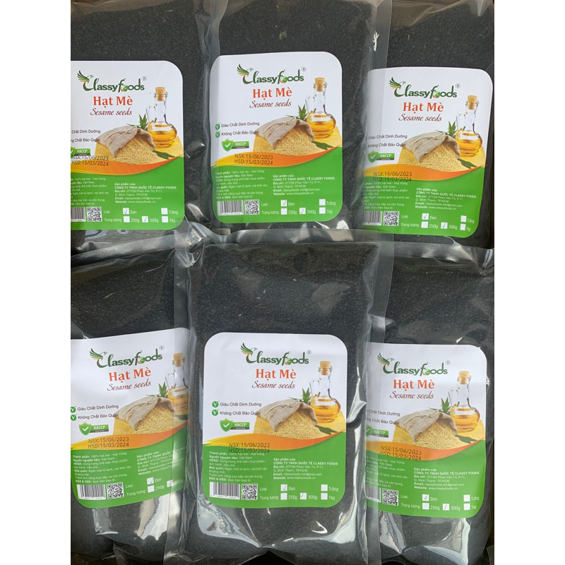 Mè Trắng Mè Đen  500gr