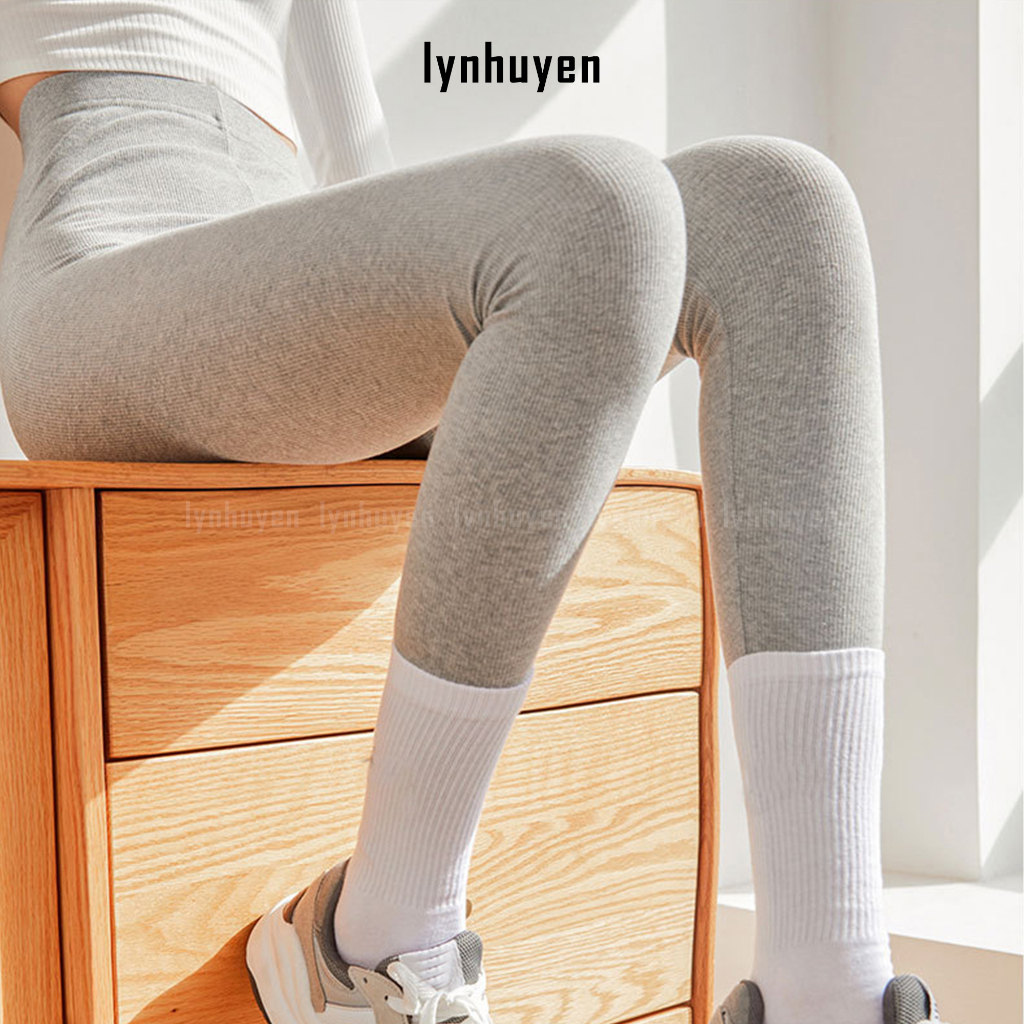 Quần Legging Nữ Dài Nâng Mông Cạp Cao Lynhuyen Q005
