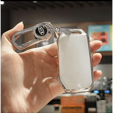 Ốp chìa khóa xe các dòng xe KIA: KIA K3,KIA K5 dòng 4 nút sườn .Bọc khóa xe ô tô TPU bảo vệ khóa