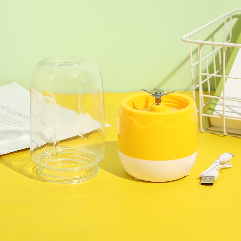 Máy Xay Sinh Tố Cầm Tay Vịt Vàng G- DUCK - Máy Xay Hoa Quả Mini dung tích 400ml