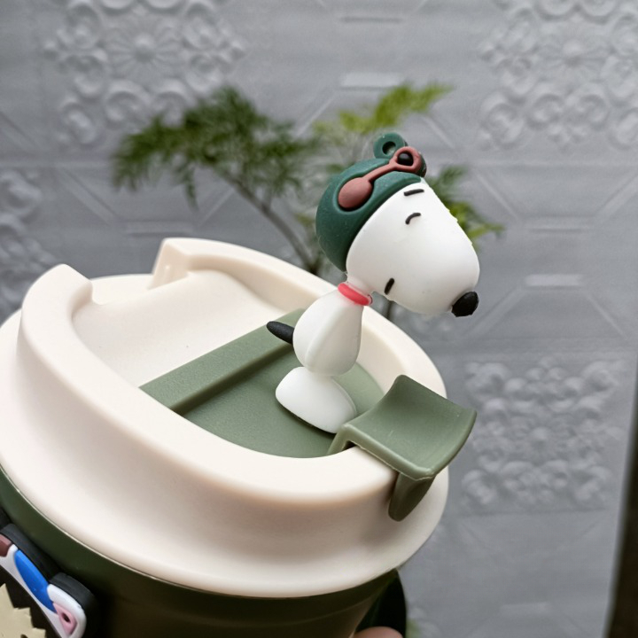 Cốc Giữ Nhiệt Hình Cún Snoopy, Bình Giữ Nhiệt Cute, Ly Giữ Nhiệt 8 Tiếng, Kèm Sticker Siêu Đáng Yêu | BigBuy360 - bigbuy360.vn