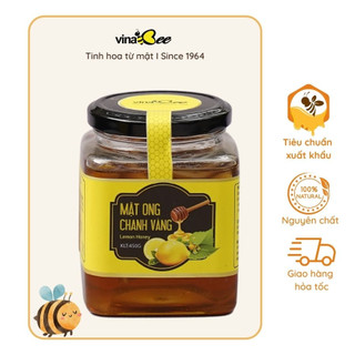 Mật ong chanh vàng vinabee - 450g, 1000g