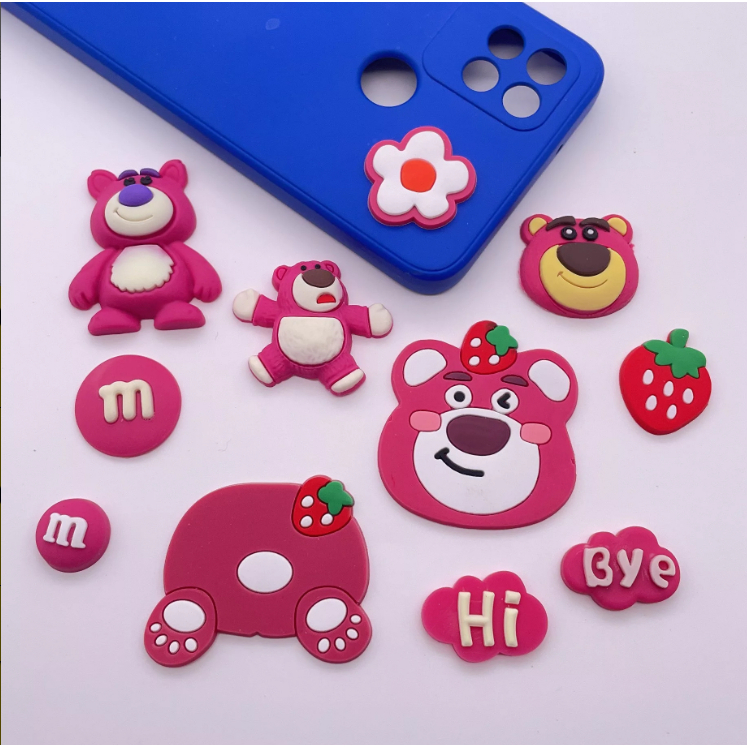 DIY có thể tháo rời dép lê accessories decorate nhiều hình tùy chọn dễ thương khóa giày