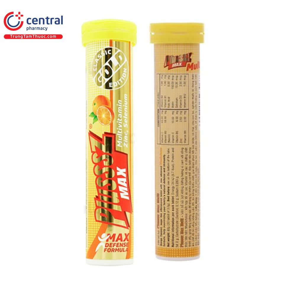 ✅ [Chính Hãng] Plusssz Max bổ sung vitamin và khoáng chất (Tuýp 20 viên0