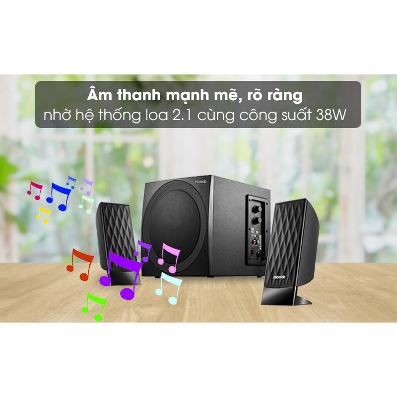Loa vi tính Bluetooth Microlab M318BT Đen ( Like New )