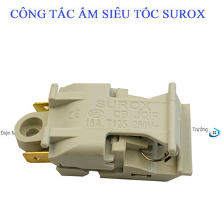 Công tắc ấm siêu tốc 16A SUROX - Loại trắng chịu nhiệt độ cao ( Hàng sịn ) - Rơ le ấm siêu tốc SUROX