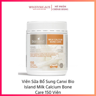 [Mã SKAMLTSM9 giảm 10% đơn 99K] Viên Sữa Bổ Sung Canxi Bio Island Milk Calcium Bone Care 150 Viên