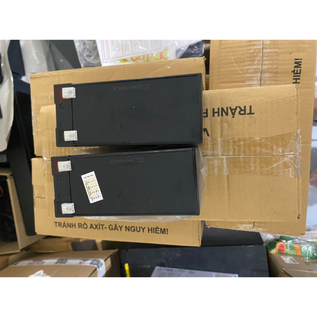 Bình ắc quy Vision 12V9Ah CP1290 mới 100% xài cho UPS, Xe đạp điện, Inverter...