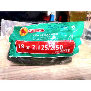 Săm ruột xe đạp điện 18×2.125/2.50 av28 casumina