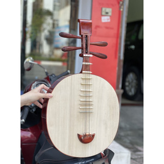 Đàn tứ tròn gỗ hương