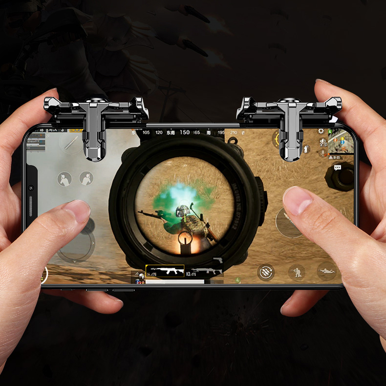 Nút bấm chơi game PUBG nút hỗ trợ bắn 4 ngón thao tác nhanh hơn đối thủ SKS